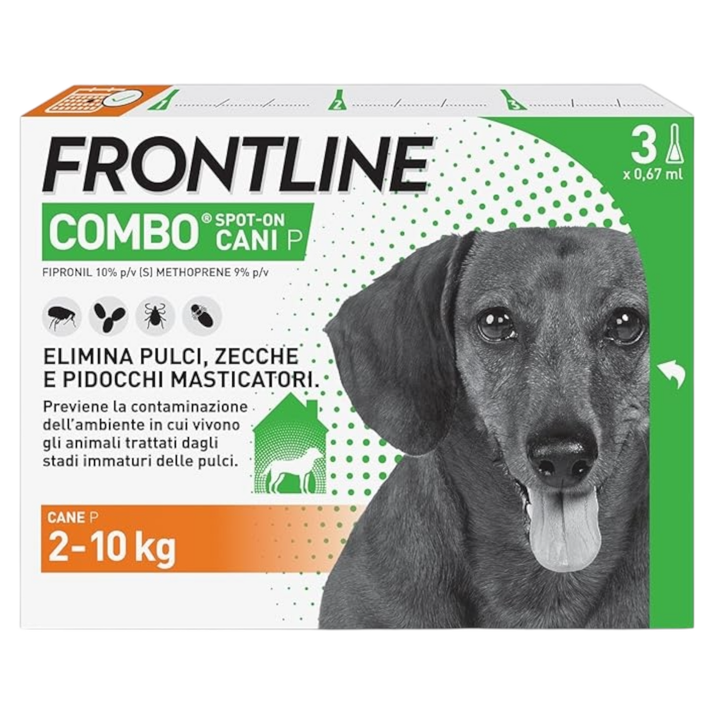 FRONTLINE Combo 2-10 Kg (3 Pipette)