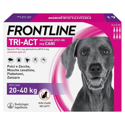 FRONTLINE Tri Act 20-40Kg (6 Pipette)