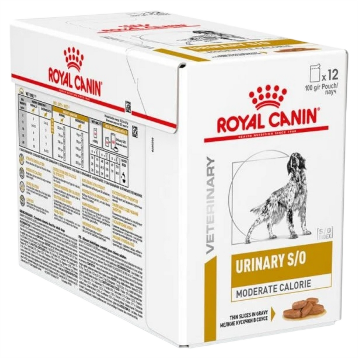 ROYAL CANIN Vet Cane Urinary S/O Moderate Calorie 12x100gr (Pack)