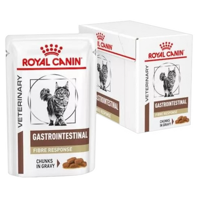 ROYAL CANIN Vet Gatto Gastrointestinal Fibre Response 12x85Gr (Pack)