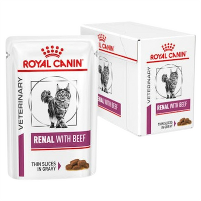 ROYAL CANIN Vet Gatto Renal Manzo 12x85gr (Pack)