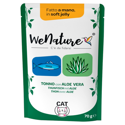 WENATURE Soft Jelly Pouch Tonno con Aloe 70gr