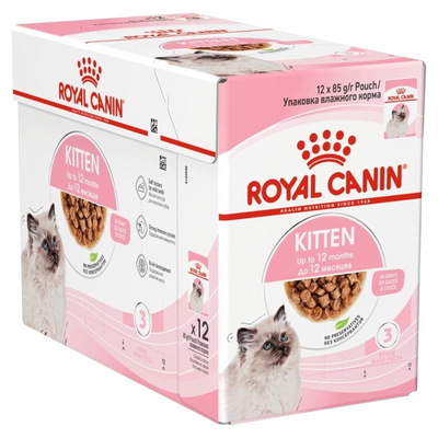 ROYAL CANIN Gatto Kitten in salsa 12x85gr (Pack)