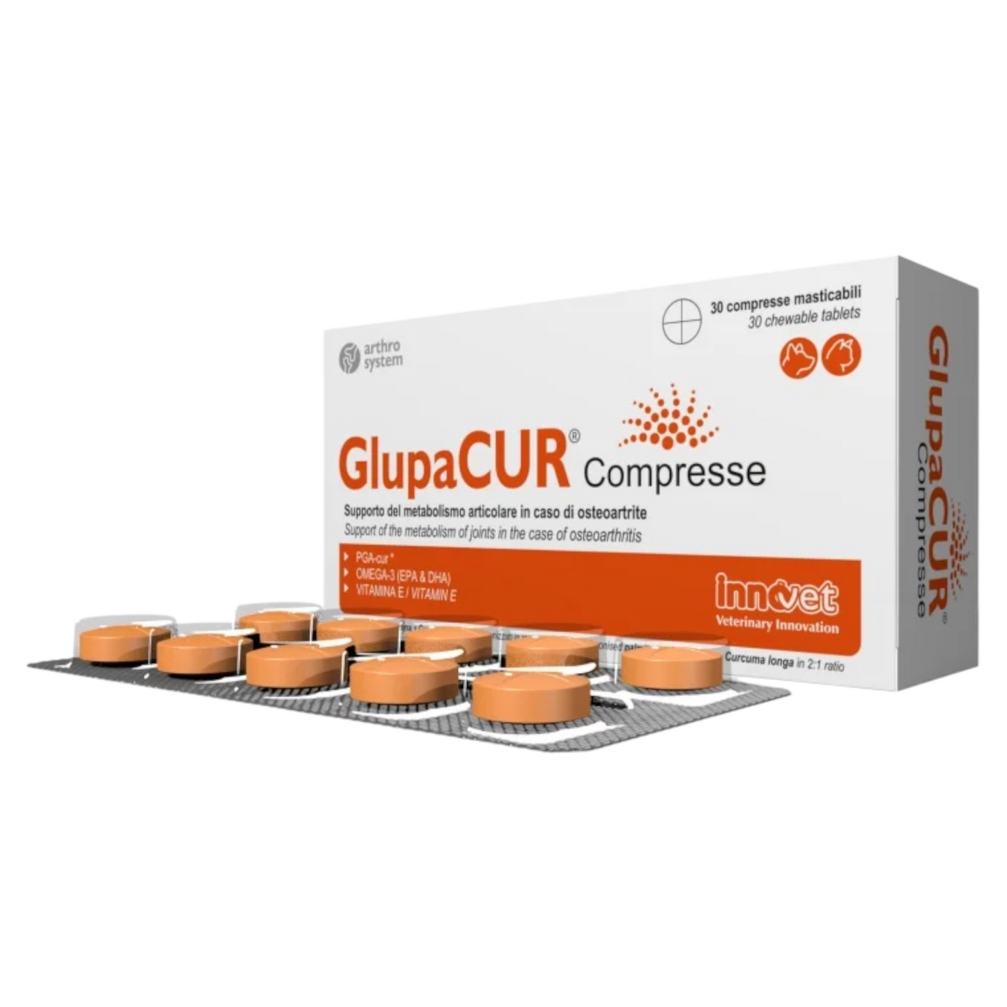 INNOVET Glupacur Cane & Gatto 30 cpr
