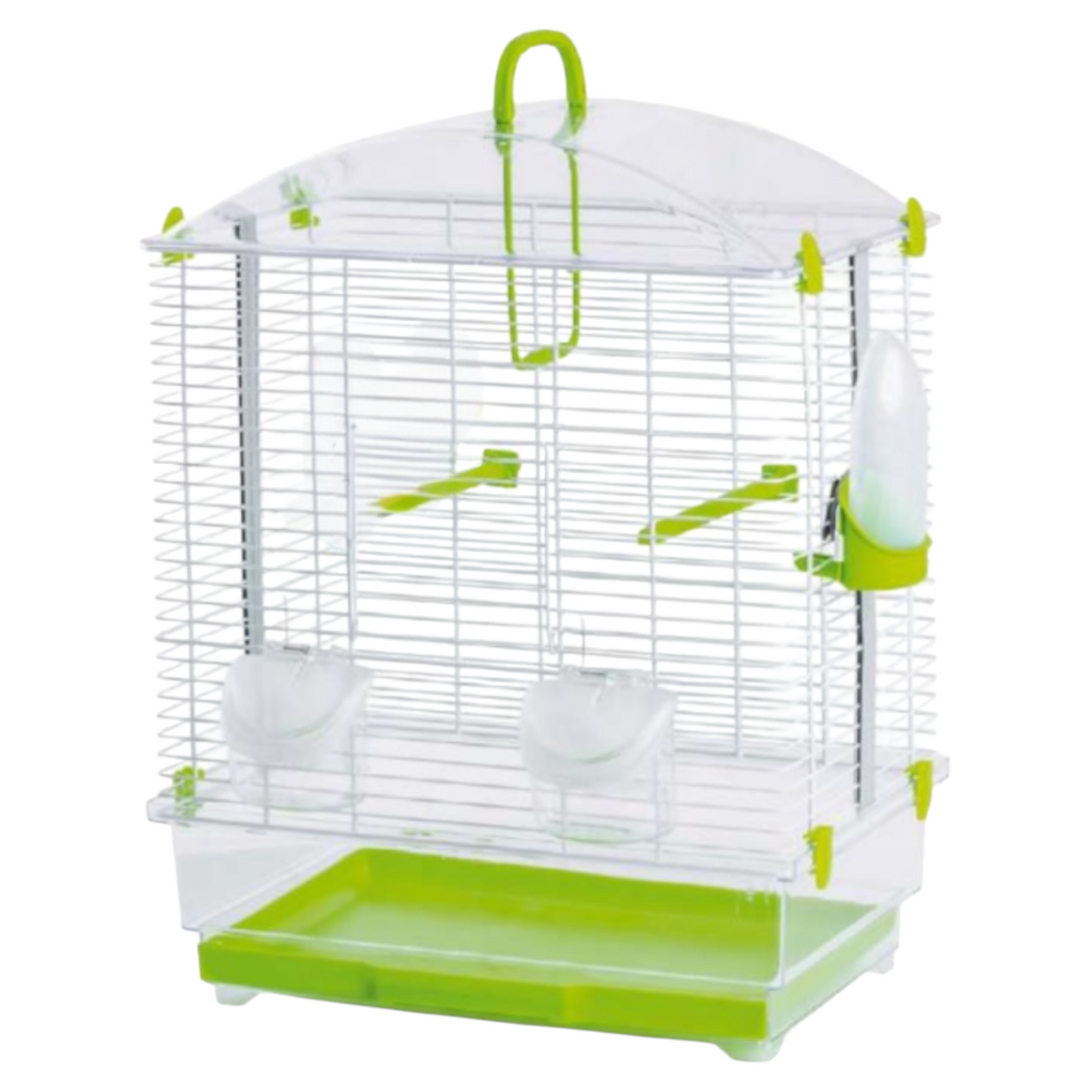 LEOPET Gabbia per Uccelli Lara Bianca Big Fun