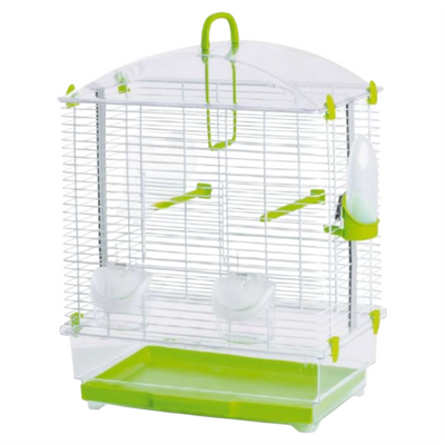 LEOPET Gabbia per Uccelli Lara Bianca Big Fun