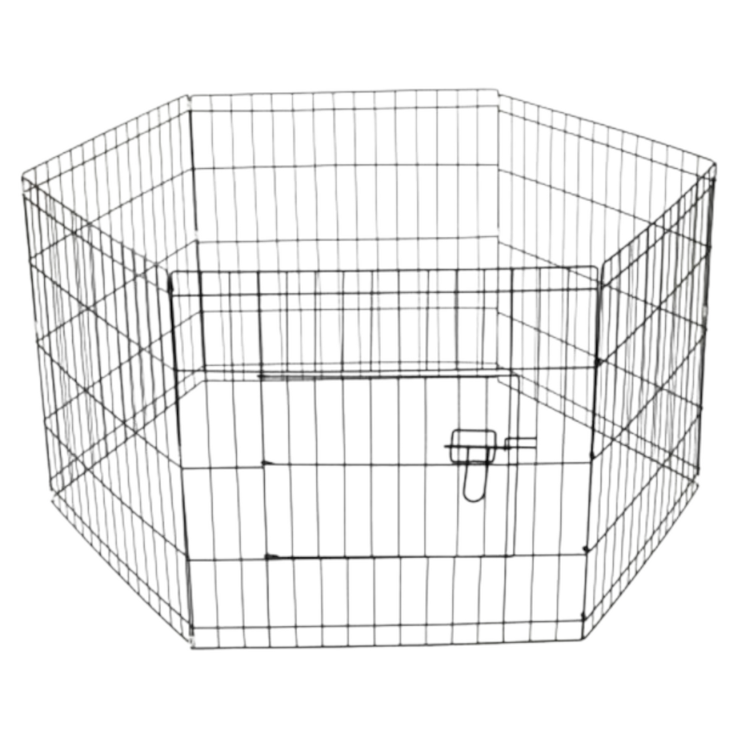 LEOPET Gabbia Recinto a 6 Pannelli con Porta