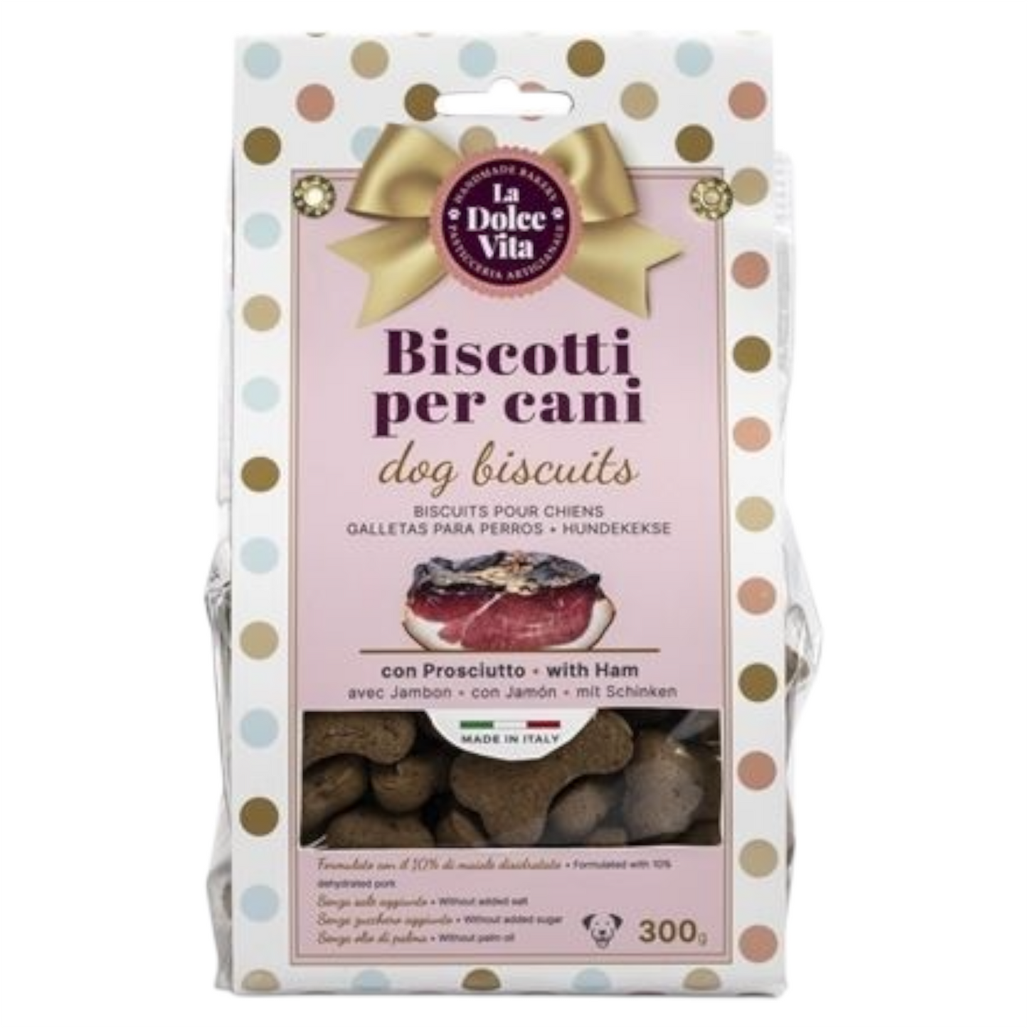 LEOPET Biscotti al Prosciutto 300gr