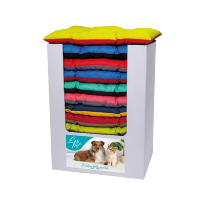 LEOPET Cuscino Bomber Spigato 85x60cm