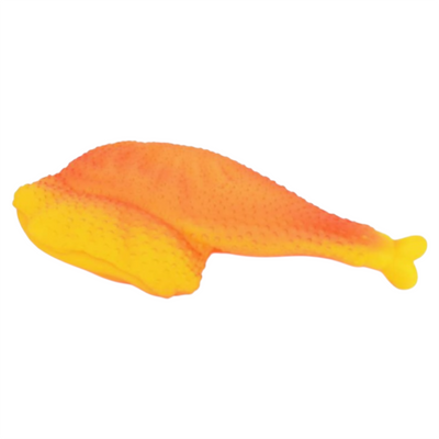 LEOPET Gioco Coscia di Pollo in Vinile 23 cm