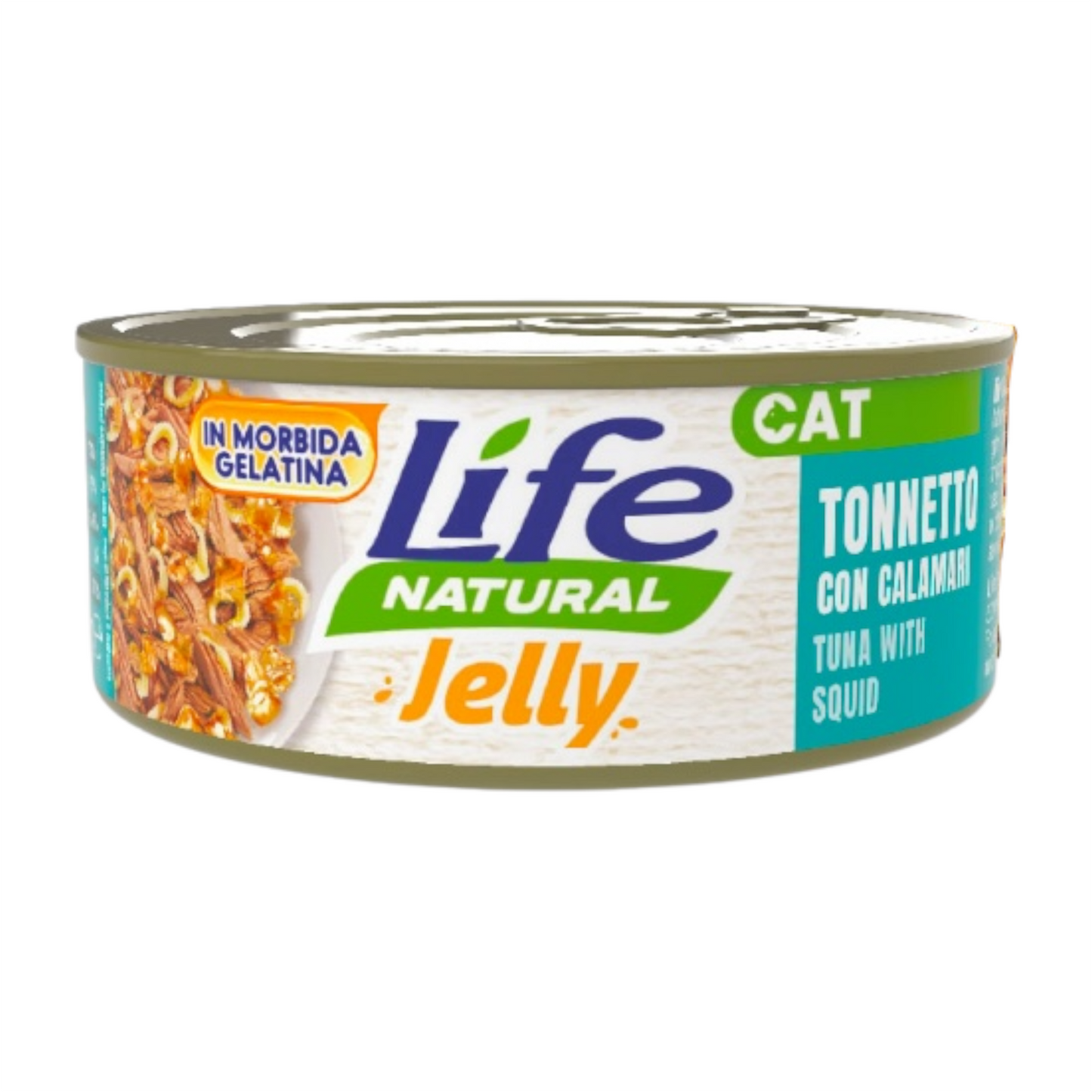 LIFE CAT Jelly Tonno con Calamari 70gr