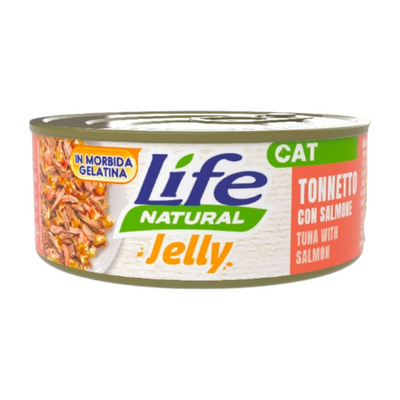 LIFE CAT Jelly Tonno con Salmone 70gr