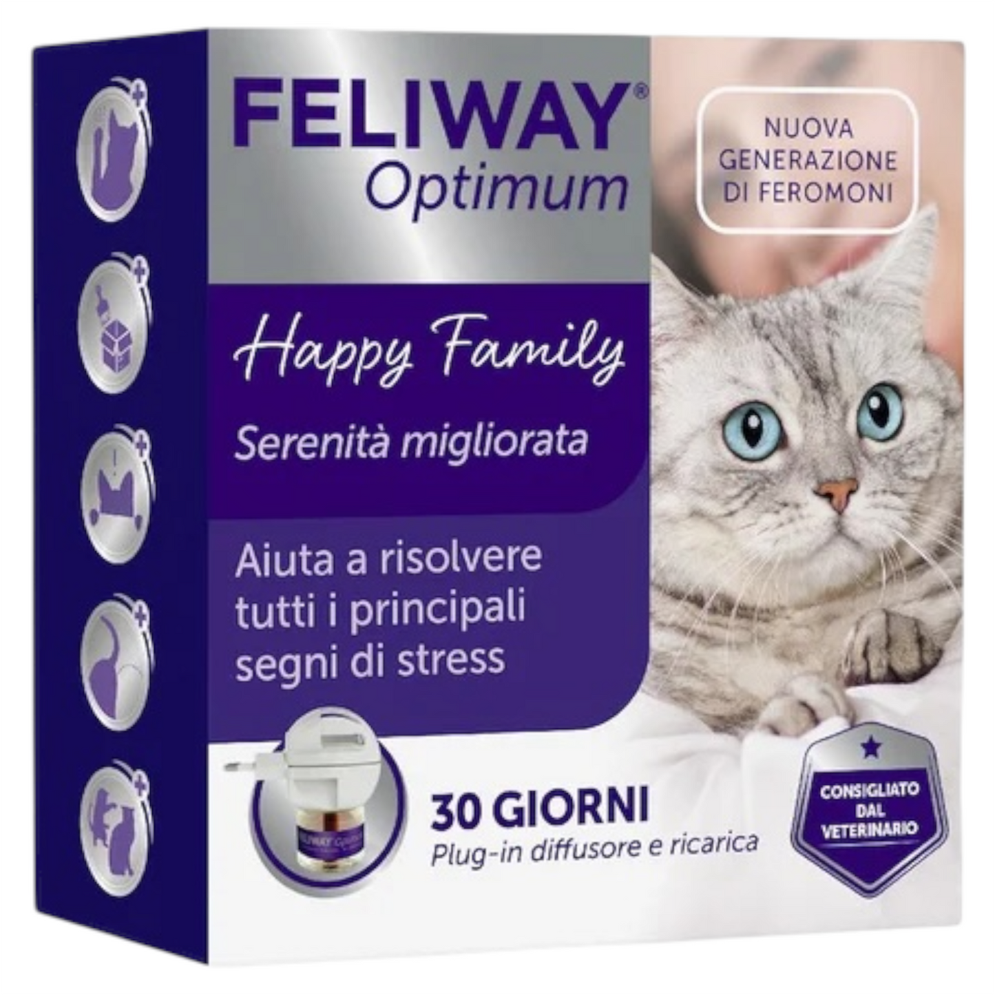 CEVA Gatto Feliway Optimum Diffusore + Flacone da 48 ml