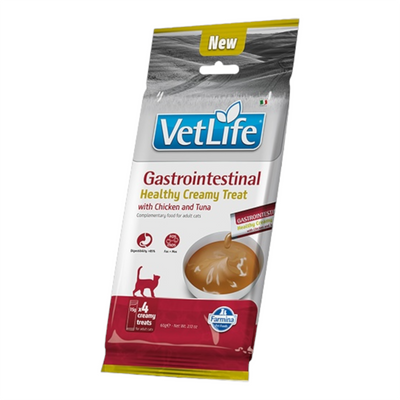 FARMINA Vet Life Gatto Snack Cream Gastrointestinal 4x15gr