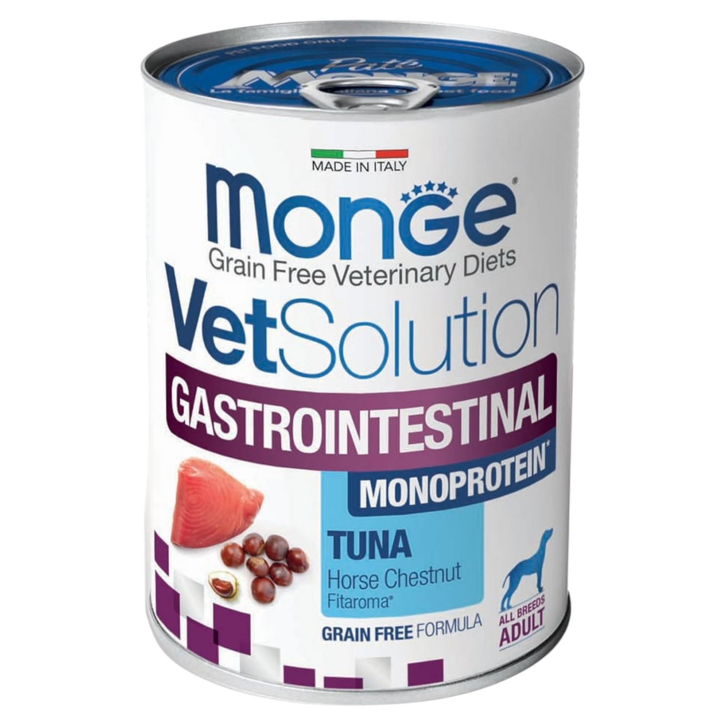 MONGE Vet Solution Cane Gastrointestinal Tonno 400Gr
