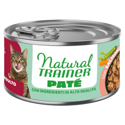 TRAINER Gatto Patè Adult Salmone 85gr
