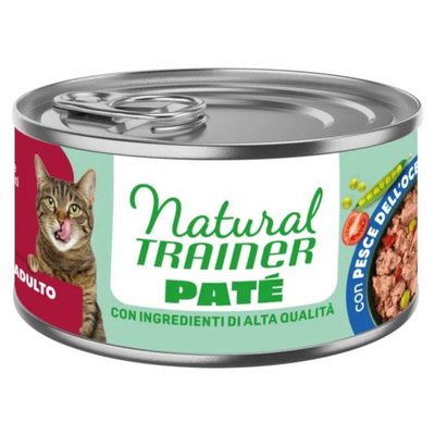 TRAINER Gatto Patè Adult Pesce Oceanico 85gr