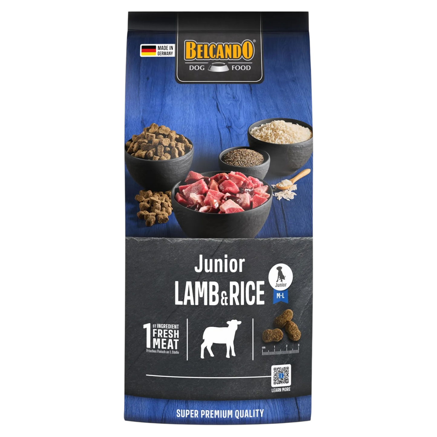 BELCANDO Junior Lamb & Rice 12,5Kg