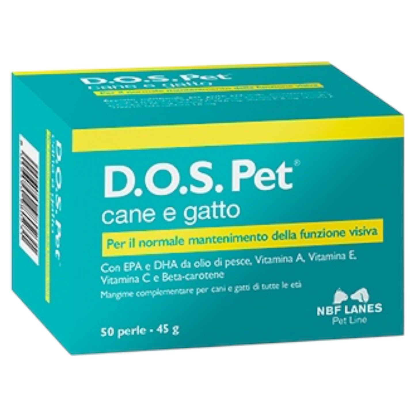 NBF LANES Dos Pet Cane e Gatto 50 perle