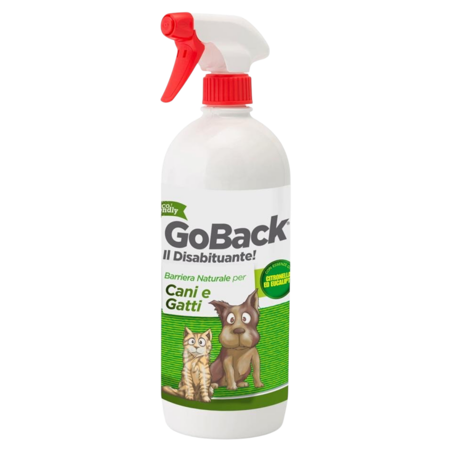 GO BACK Disabituante Spray Citronella ed Eucalipto 750 ml