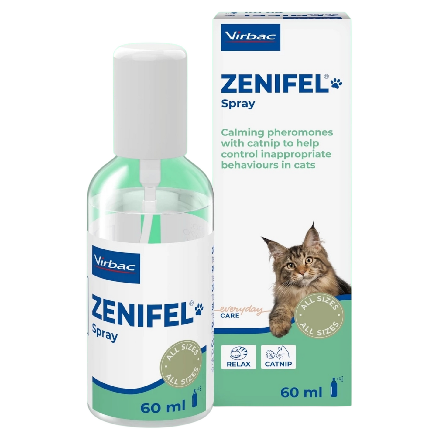 VIRBAC Zenifel Diffusore Feromoni in Spray Gatto 60ml