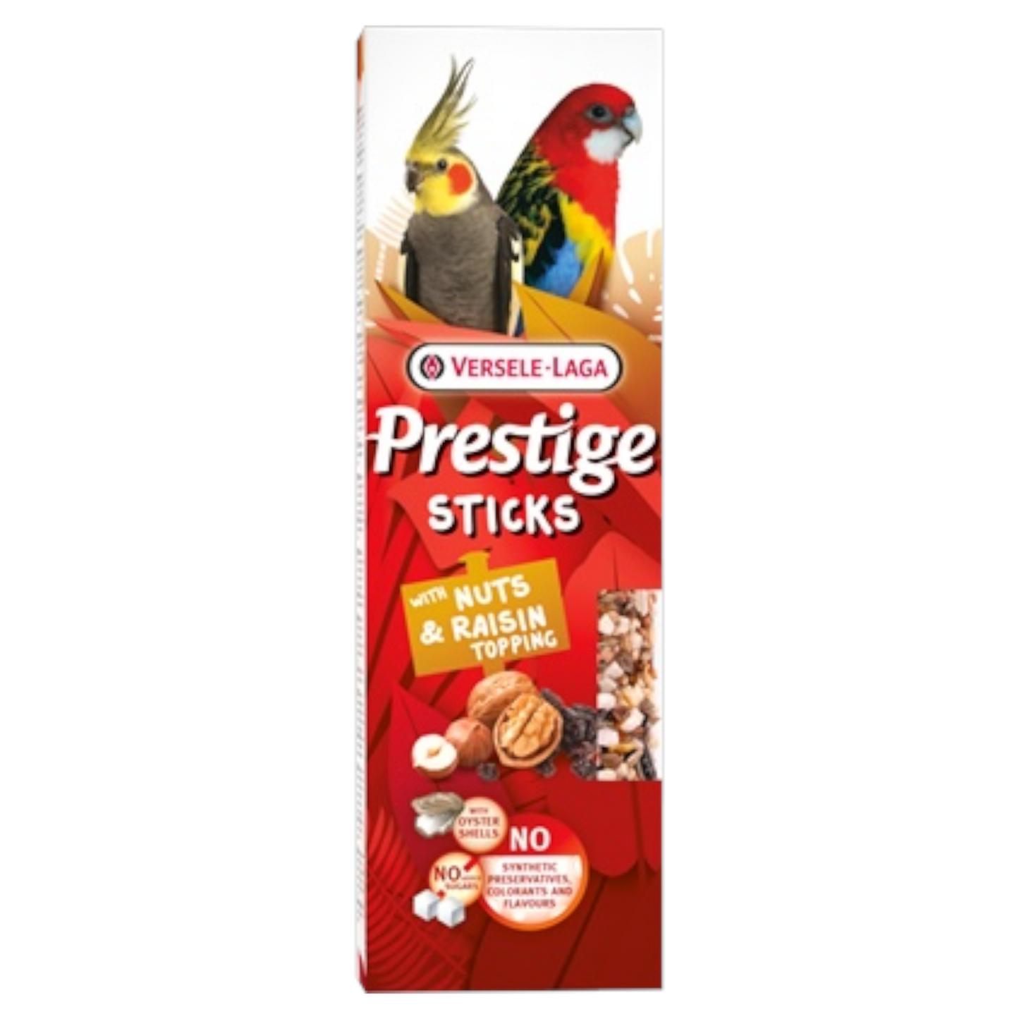 VERSELE LAGA Stick Parrocchetti con Noci e Uvetta 140gr