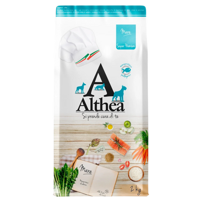 ALTHEA Cane Mare Monoproteico Hypo Salmone Mini Adult 2Kg