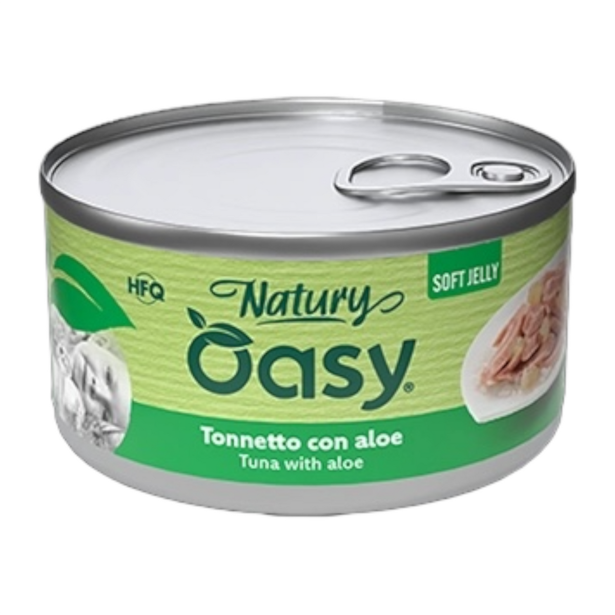 OASY Gatto Natury Jelly Tonno con Aloe 85gr