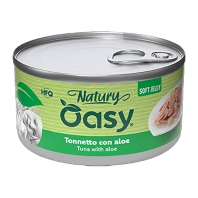 OASY Gatto Natury Jelly Tonno con Aloe 85gr