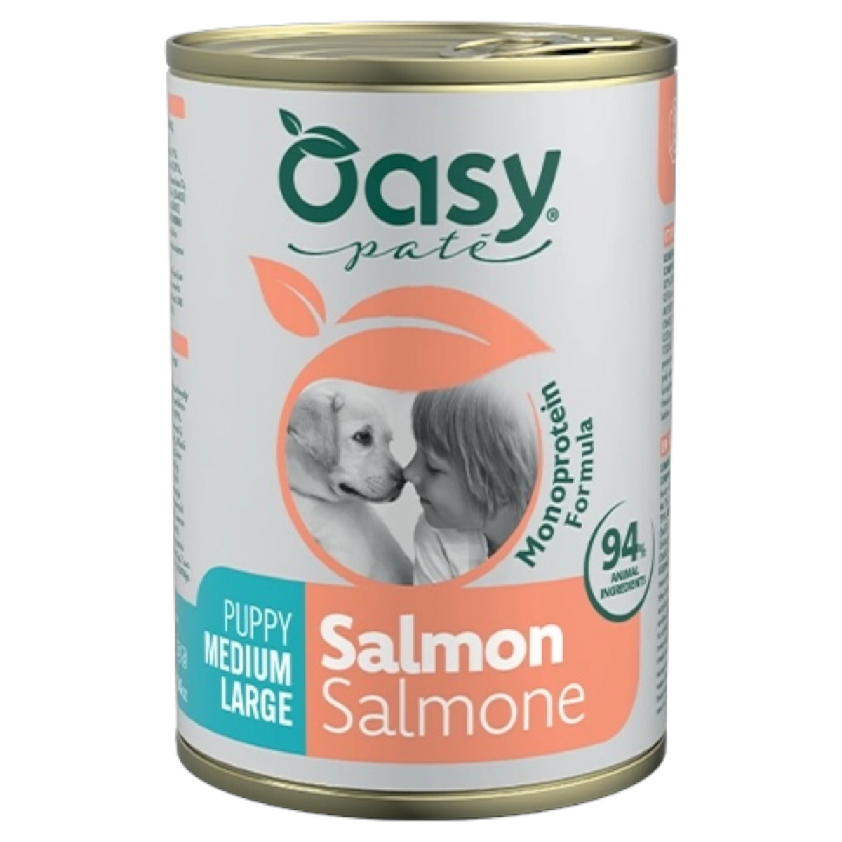 OASY One Cane Medium Puppy Salmone 400gr
