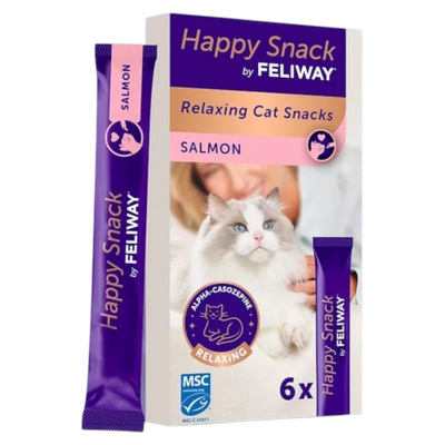 CEVA Gatto Happy Snack Feliway Salmone 6pz