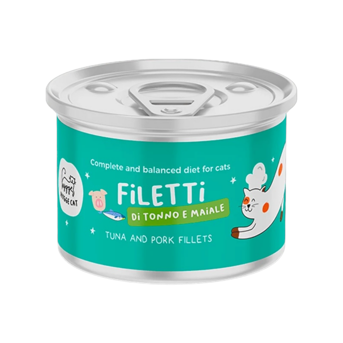 HYGGE Gatto Filetti di Tonno e Maiale 70gr