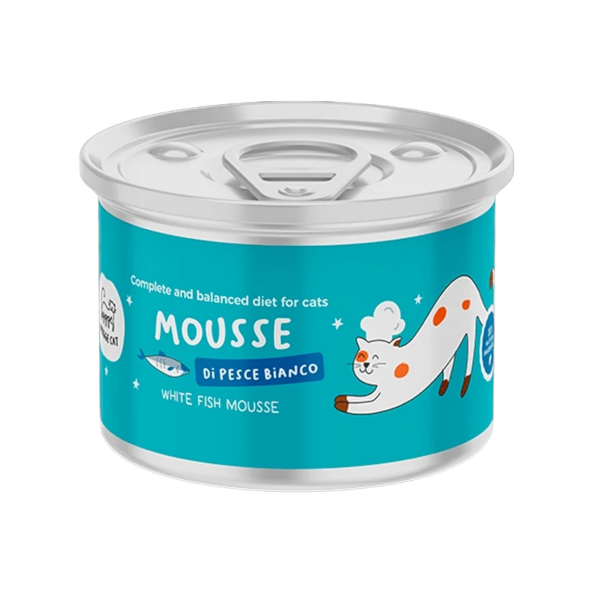 HYGGE Gatto Mousse di Pesce Bianco 85gr