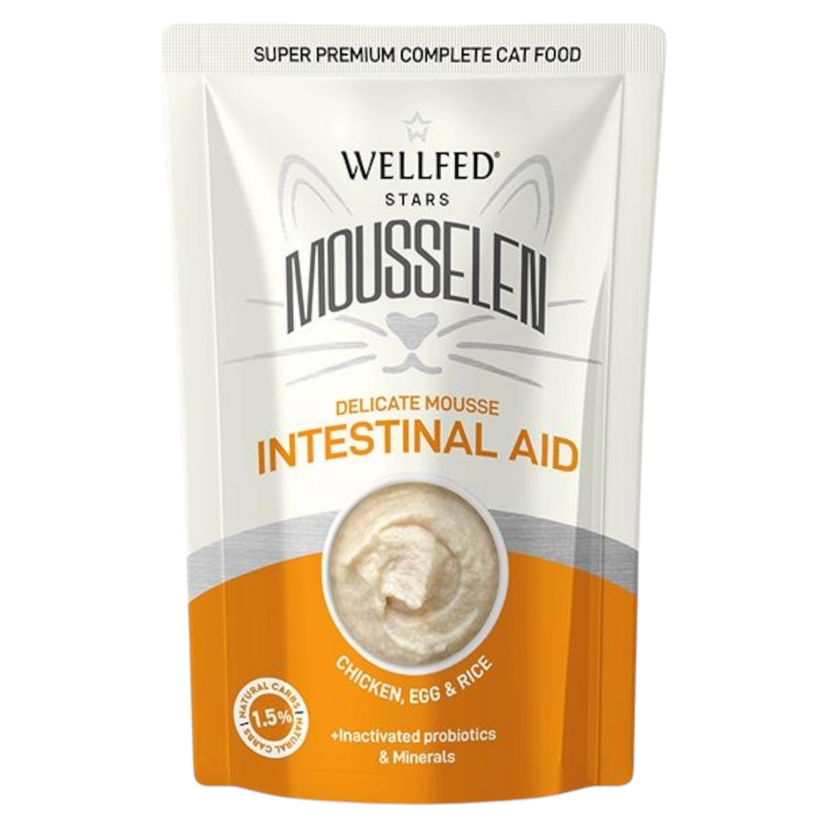 WELLFED Gatto Mousselen Intestinal 40gr