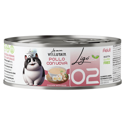 LIGO Vellutata Adult 02 Pollo con Uova 85gr
