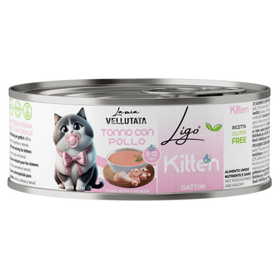 LIGO Vellutata Kitten Tonno con Pollo 85gr