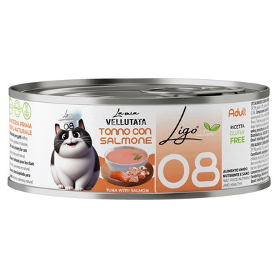 LIGO Vellutata Adult 08 Tonno con Salmone 85gr