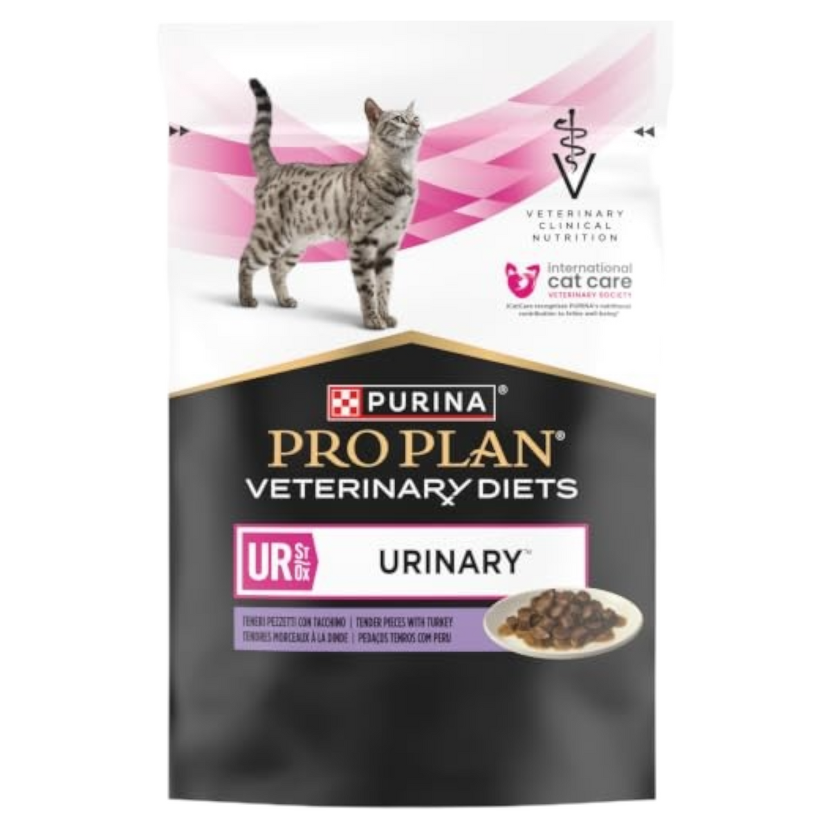 PURINA Veterinary Diets Gatto UR Urinary Tacchino 85gr (Singola)