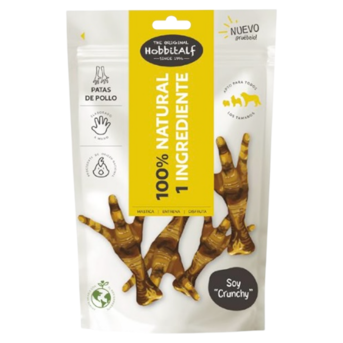 HOBBITALF Snack Zampa di Pollo 100gr