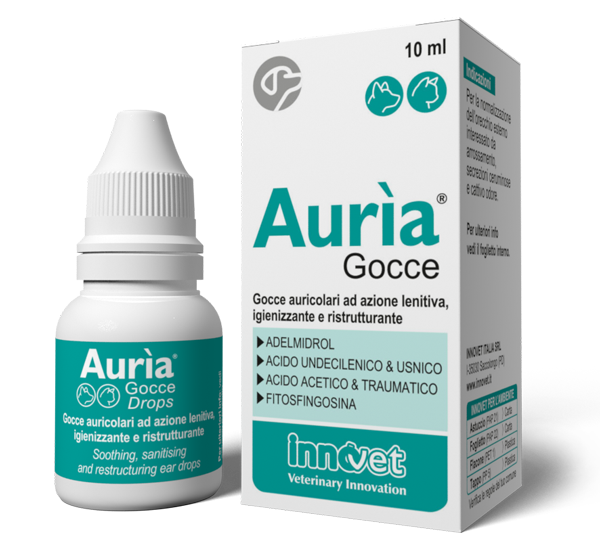 INNOVET Auria Gocce Cane & Gatto Flacone contagocce da 10ml