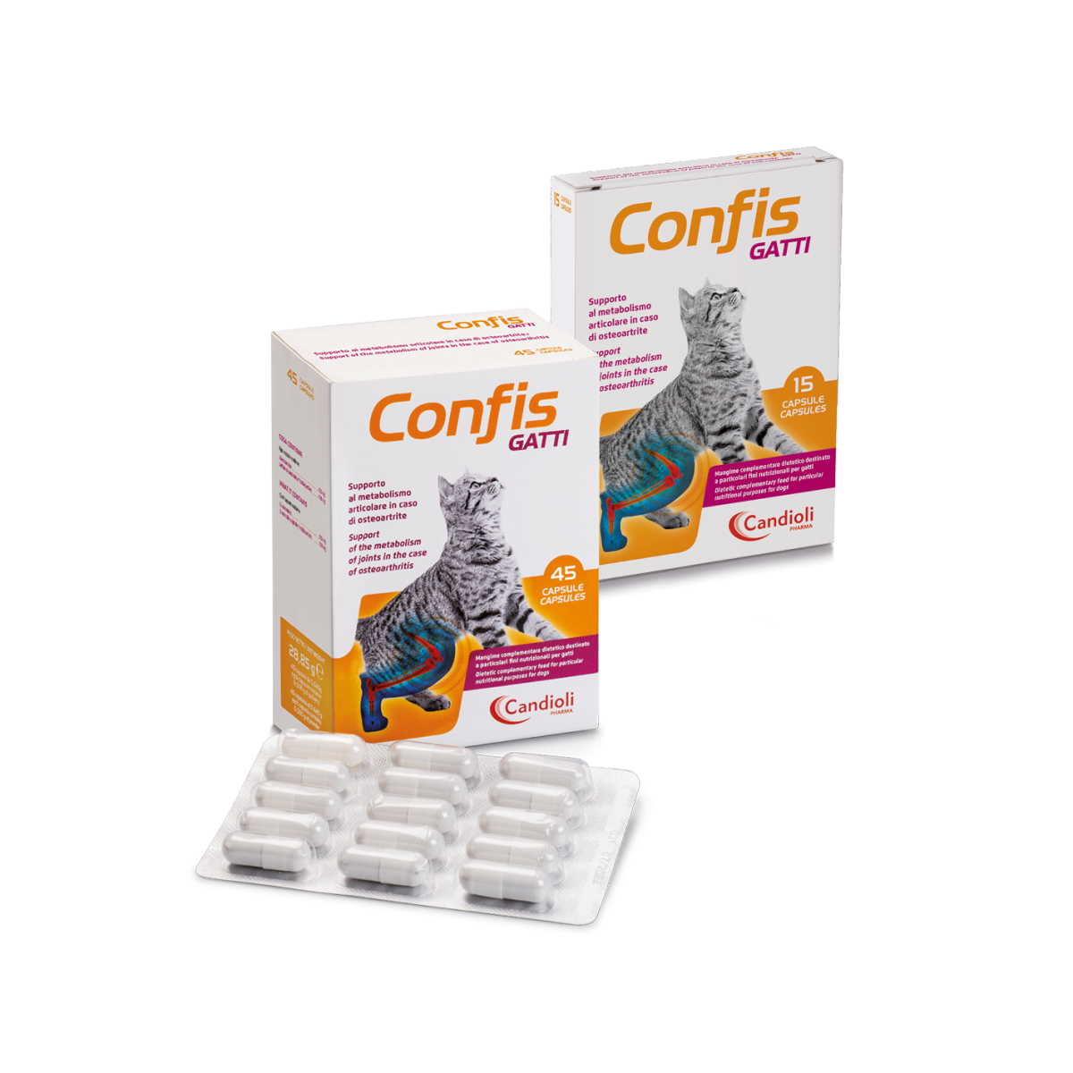 CANDIOLI Confis Gatti Blister 15 cpr