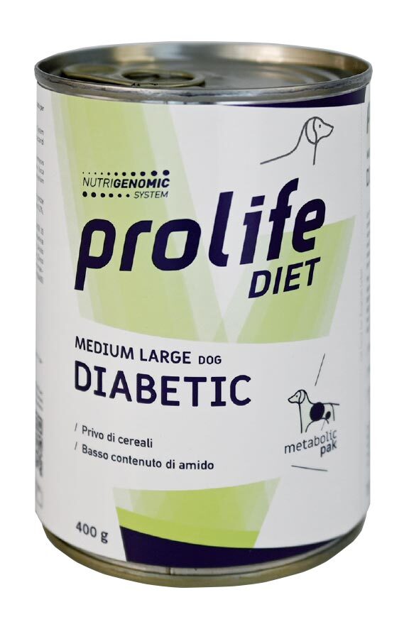 PROLIFE Cane Diabetic Medium/Large 400gr