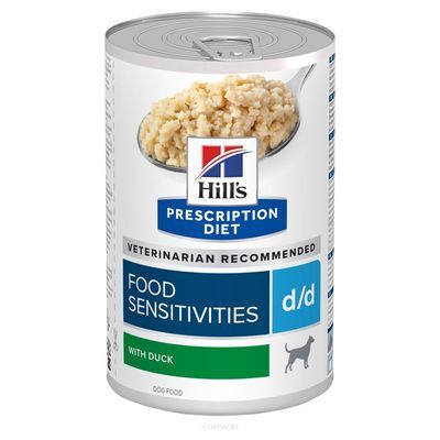 Hill's Cane d/d Food Sensitives Anatra 370Gr
