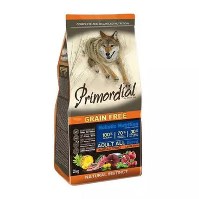 PRIMORDIAL Dog Adult Agnello e Tonno Grain Free 2Kg