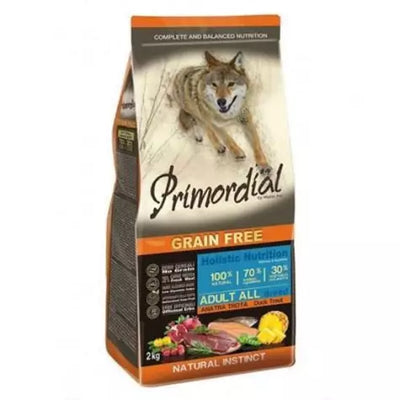 PRIMORDIAL Dog Adult Anatra e Trota Grain Free 2Kg