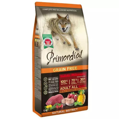 PRIMORDIAL Dog Adult Bufalo e Sgombro Grain Free 2Kg