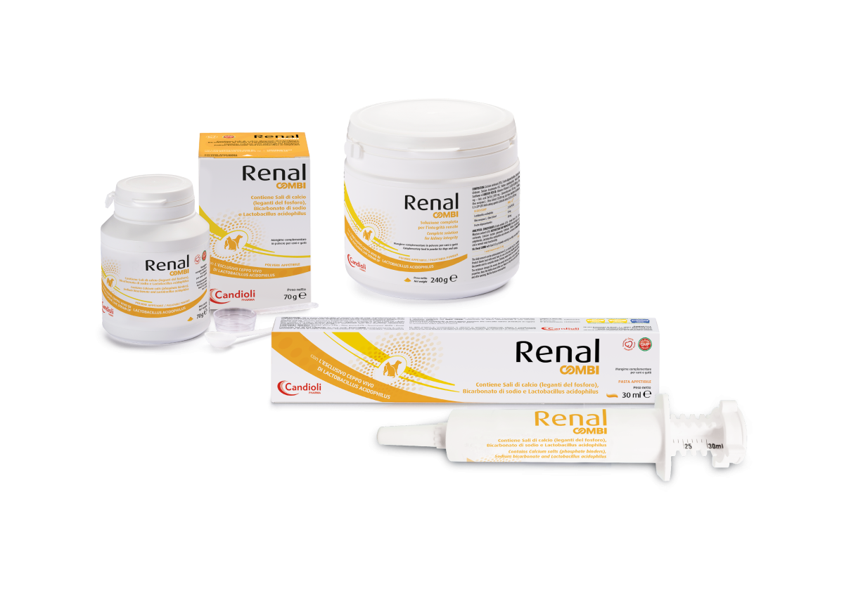 CANDIOLI Renal Combi Cane e Gatto Barattolo 70gr