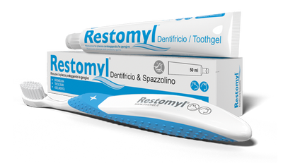 INNOVET Restomyl Dentifricio con Spazzolino 50ml