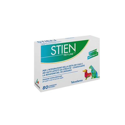 TEKNOFARMA Stien Pet Line Gatti e Cani piccola Taglia 80 cpr