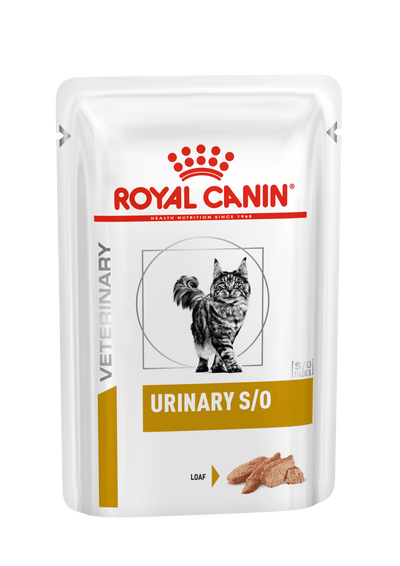 ROYAL CANIN Veterinary Cat Urinary S/O Loaf 12x85Gr (Pack)